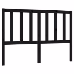 VidaXL 817754, Noir, Bois de pin, 1660 mm, 100 cm, 40 mm