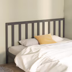 VidaXL 817757 tête de lit et pied de lit Gris