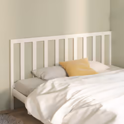 VidaXL 817761 tête de lit et pied de lit Blanc