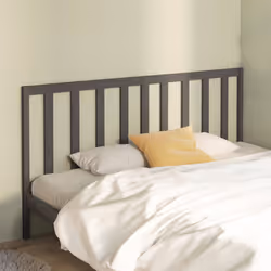 VidaXL 817762 tête de lit et pied de lit Gris