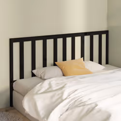 VidaXL 817764 tête de lit et pied de lit Noir