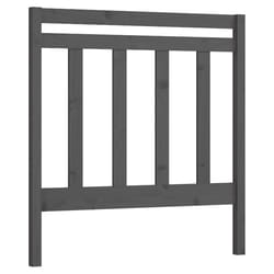 VidaXL 817772 tête de lit et pied de lit Gris