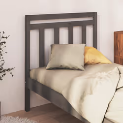 VidaXL 817772 tête de lit et pied de lit Gris