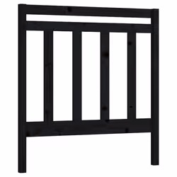 VidaXL 817779, Noir, Bois de pin, 1060 mm, 100 cm, 40 mm