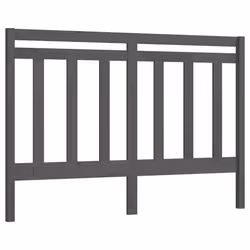 VidaXL 817782, Gris, Bois de pin, 1260 mm, 100 cm, 40 mm