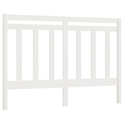 VidaXL 817786 tête de lit et pied de lit Blanc