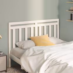 VidaXL 817786 tête de lit et pied de lit Blanc