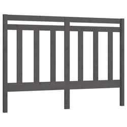 VidaXL 817787 tête de lit et pied de lit Gris