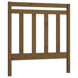 VidaXL 817788 tête de lit et pied de lit Marron