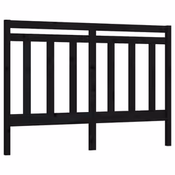 VidaXL 817794, Noir, Bois de pin, 1460 mm, 100 cm, 40 mm