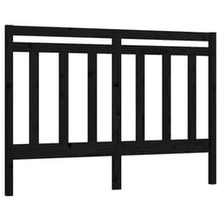 VidaXL 817794 tête de lit et pied de lit Noir