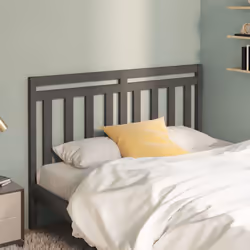 VidaXL 817797 tête de lit et pied de lit Gris