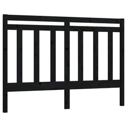 VidaXL 817799 tête de lit et pied de lit Noir