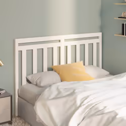 VidaXL 817801 tête de lit et pied de lit Blanc