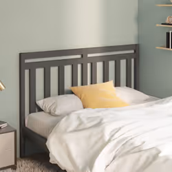 VidaXL 817802 tête de lit et pied de lit Gris