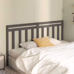 VidaXL 817807 tête de lit et pied de lit Gris