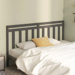 VidaXL 817812 tête de lit et pied de lit Gris