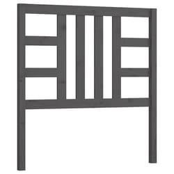 VidaXL 817822 tête de lit et pied de lit Gris