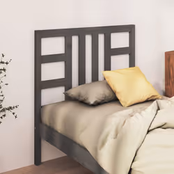 VidaXL 817822 tête de lit et pied de lit Gris