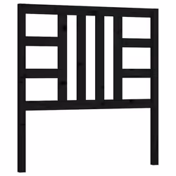 VidaXL 817829, Noir, Bois de pin, 1060 mm, 100 cm, 40 mm