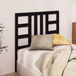 VidaXL 817829 tête de lit et pied de lit Noir