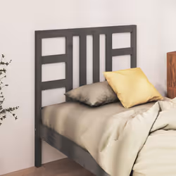 VidaXL 817832 tête de lit et pied de lit Gris