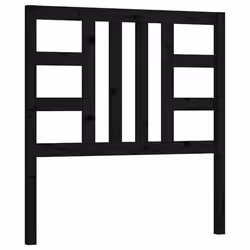 VidaXL 817834, Noir, Bois de pin, 1260 mm, 100 cm, 40 mm