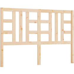 Tête de lit 141x4x100 cm Bois massif de pin Vidaxl