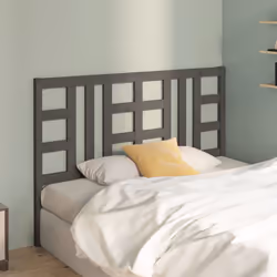 VidaXL 817852 tête de lit et pied de lit Gris