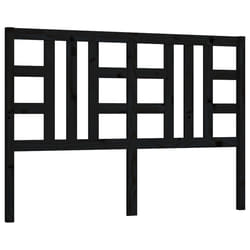 VidaXL 817854 tête de lit et pied de lit Noir