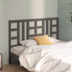 VidaXL 817857 tête de lit et pied de lit Gris