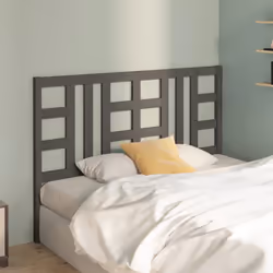 VidaXL 817857 tête de lit et pied de lit Gris