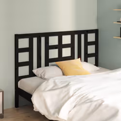 VidaXL 817859 tête de lit et pied de lit Noir