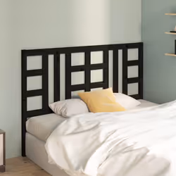 VidaXL 817859 tête de lit et pied de lit Noir