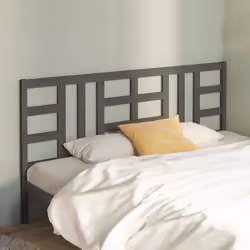 VidaXL 817862 tête de lit et pied de lit Gris