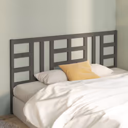 VidaXL 817862 tête de lit et pied de lit Gris