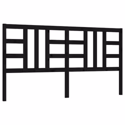 VidaXL 817864, Noir, Bois de pin, 2060 mm, 100 cm, 40 mm