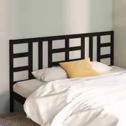 VidaXL 817864 tête de lit et pied de lit Noir