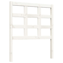 VidaXL 817866 tête de lit et pied de lit Blanc
