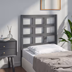 VidaXL 817867 tête de lit et pied de lit Gris