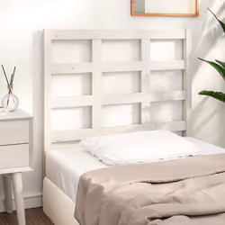 VidaXL 817871 tête de lit et pied de lit Blanc
