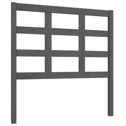 VidaXL 817872 tête de lit et pied de lit Gris