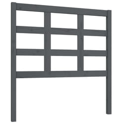 VidaXL 817877 tête de lit et pied de lit Gris