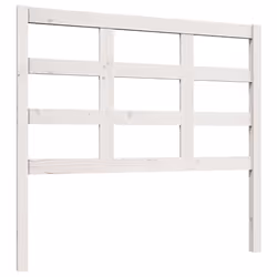 VidaXL 817881, Blanc, Bois de pin, 1255 mm, 100 cm, 40 mm