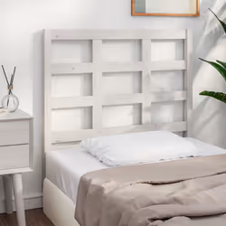 VidaXL 817881 tête de lit et pied de lit Blanc
