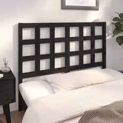 VidaXL 817884 tête de lit et pied de lit Noir - Vue supplémentaire 4