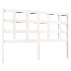 VidaXL 817886, Blanc, Bois de pin, 1405 mm, 100 cm, 40 mm