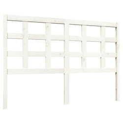 VidaXL 817886 tête de lit et pied de lit Blanc