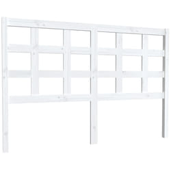 VidaXL 817896 tête de lit et pied de lit Blanc