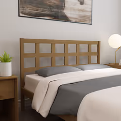 VidaXL 817898 tête de lit et pied de lit Marron - Vue supplémentaire 5